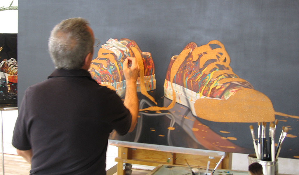 Artist's Shoes — proceso 3