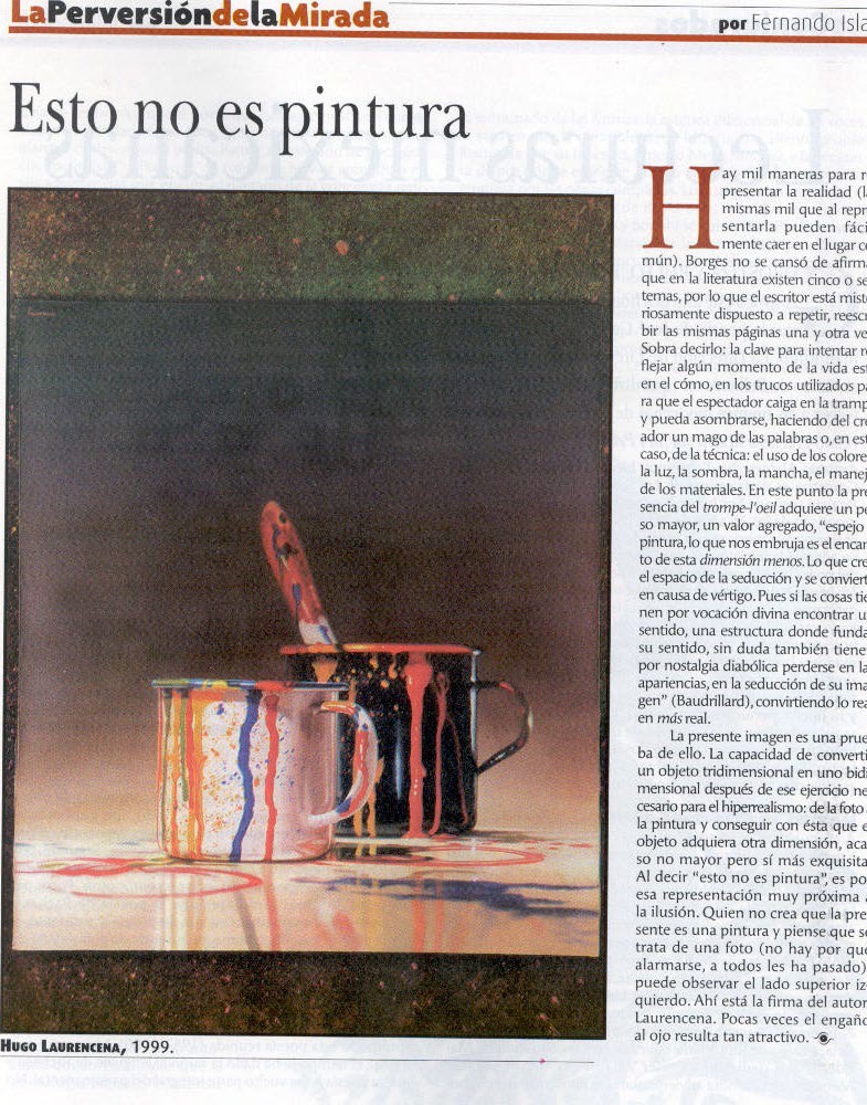 Esto no es pintura — La Perversión de la Mirada