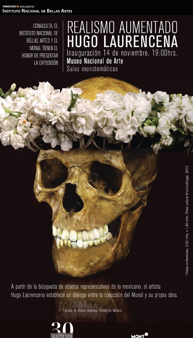 Realismo Aumentado exhibition poster, Museo Nacional de Arte